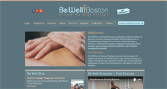 Desktop Screenshot of bewellboston.com